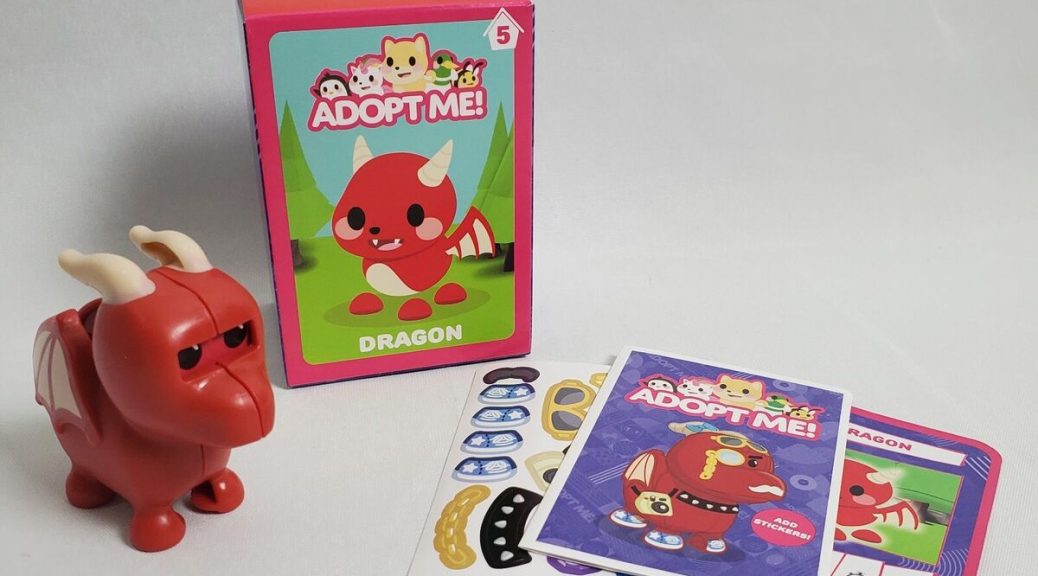 adopt me happy meal toys