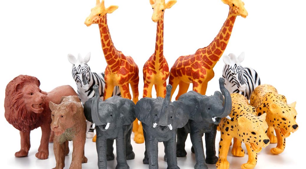 plastic zoo animal toys