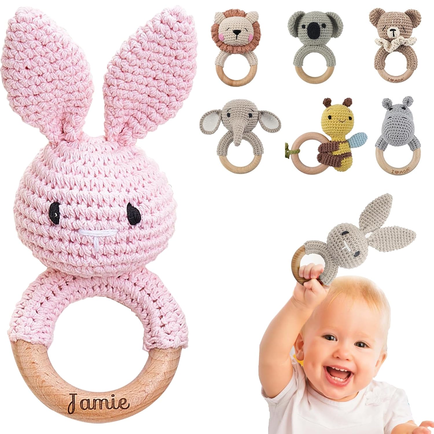 custom baby rattle