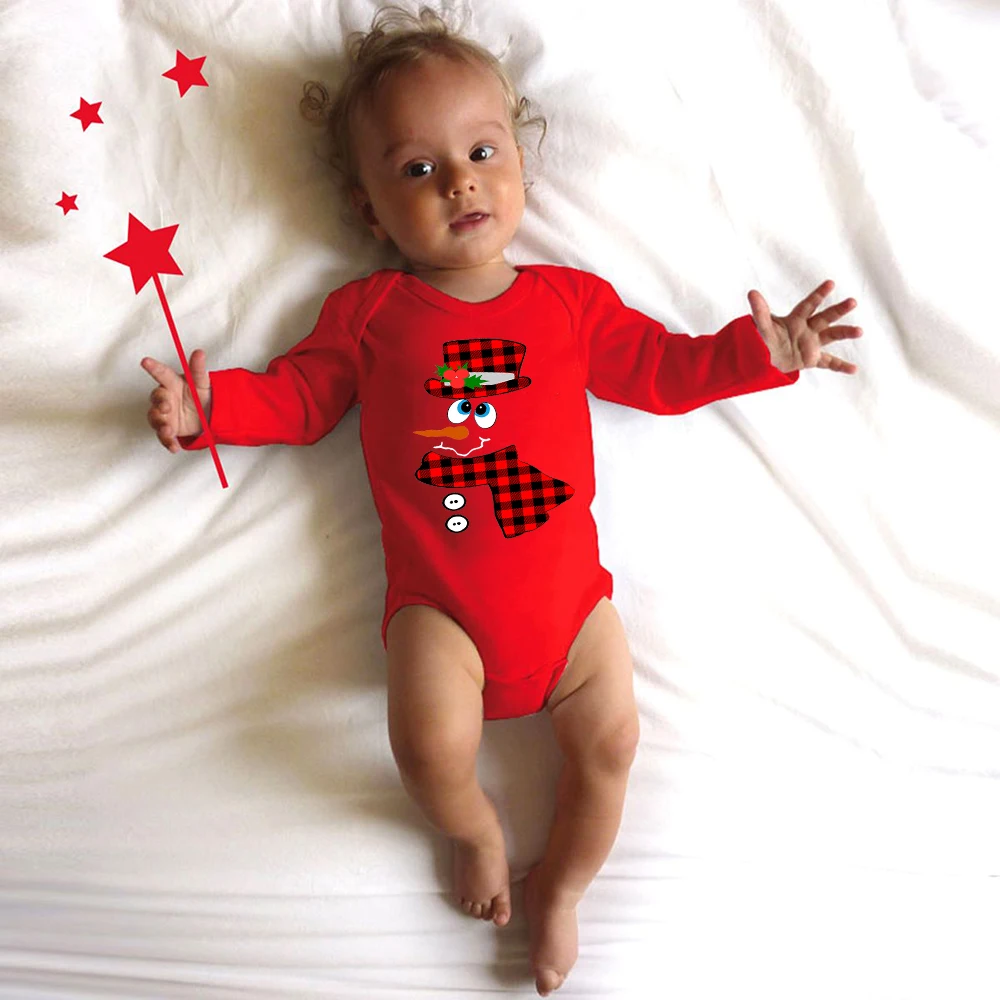 red baby onesie