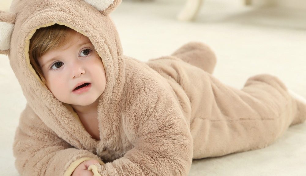baby teddy bear onesie