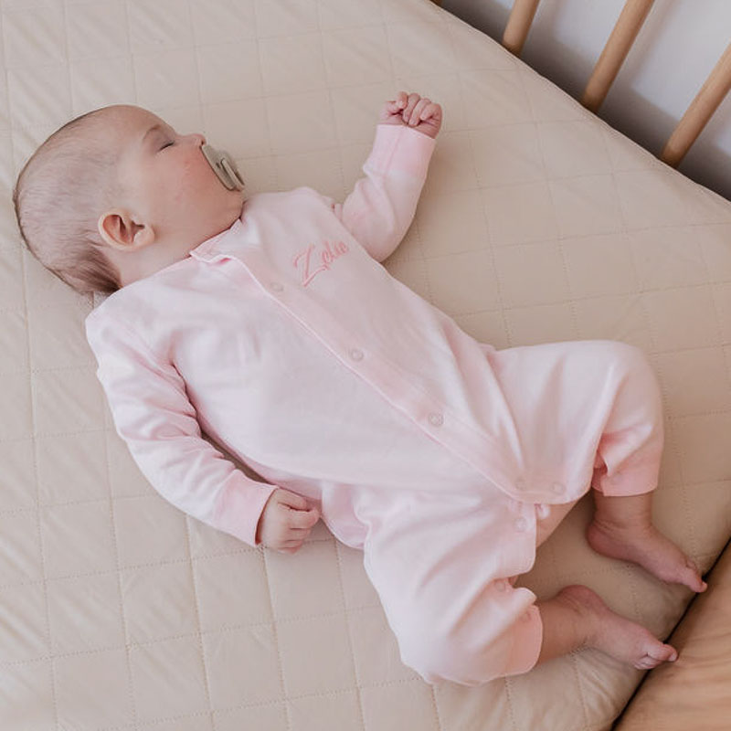 pink onesie baby