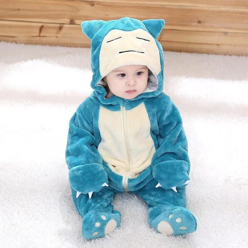 snorlax baby onesie