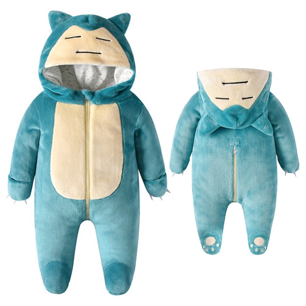 snorlax baby onesie