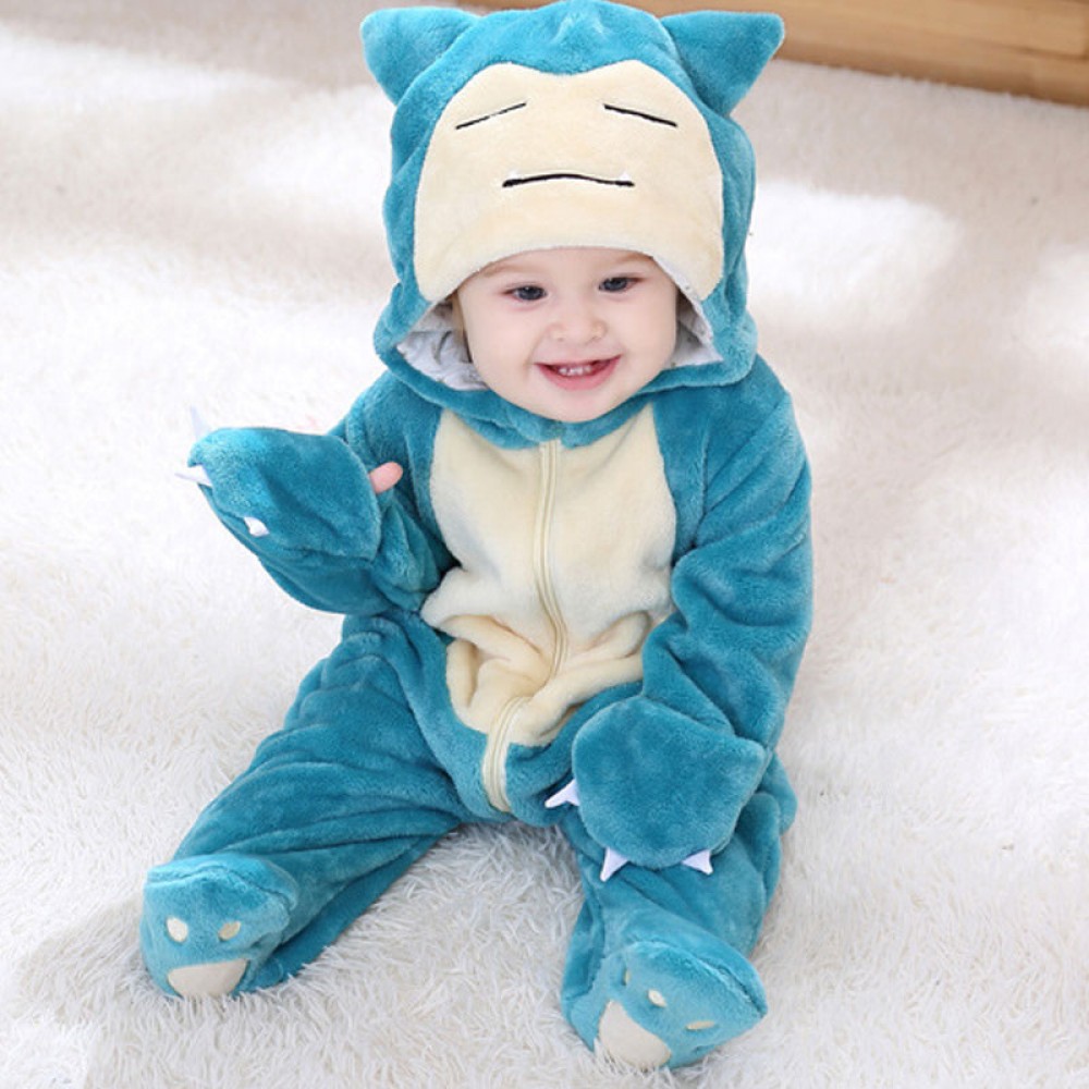snorlax baby onesie