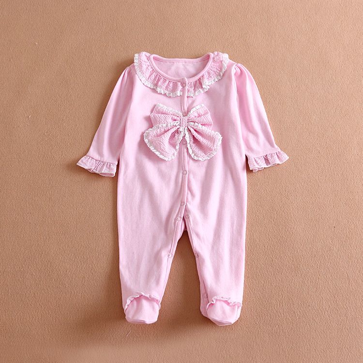 pink baby onesie
