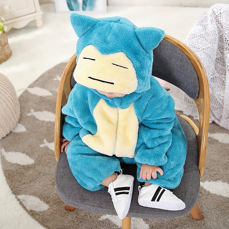 snorlax baby onesie