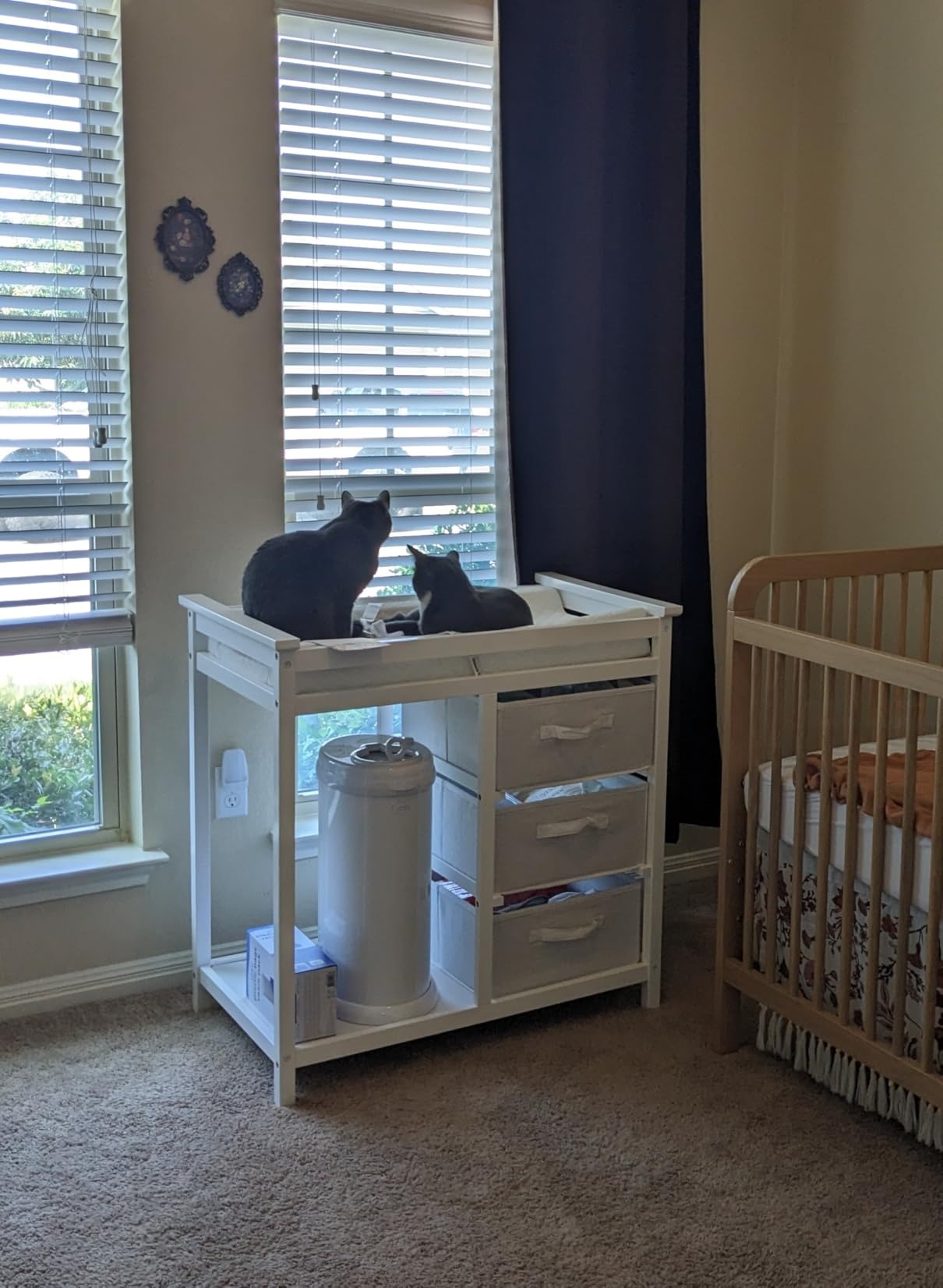 baby changing table