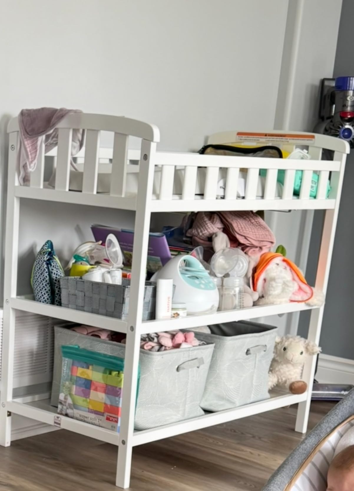 baby changing station