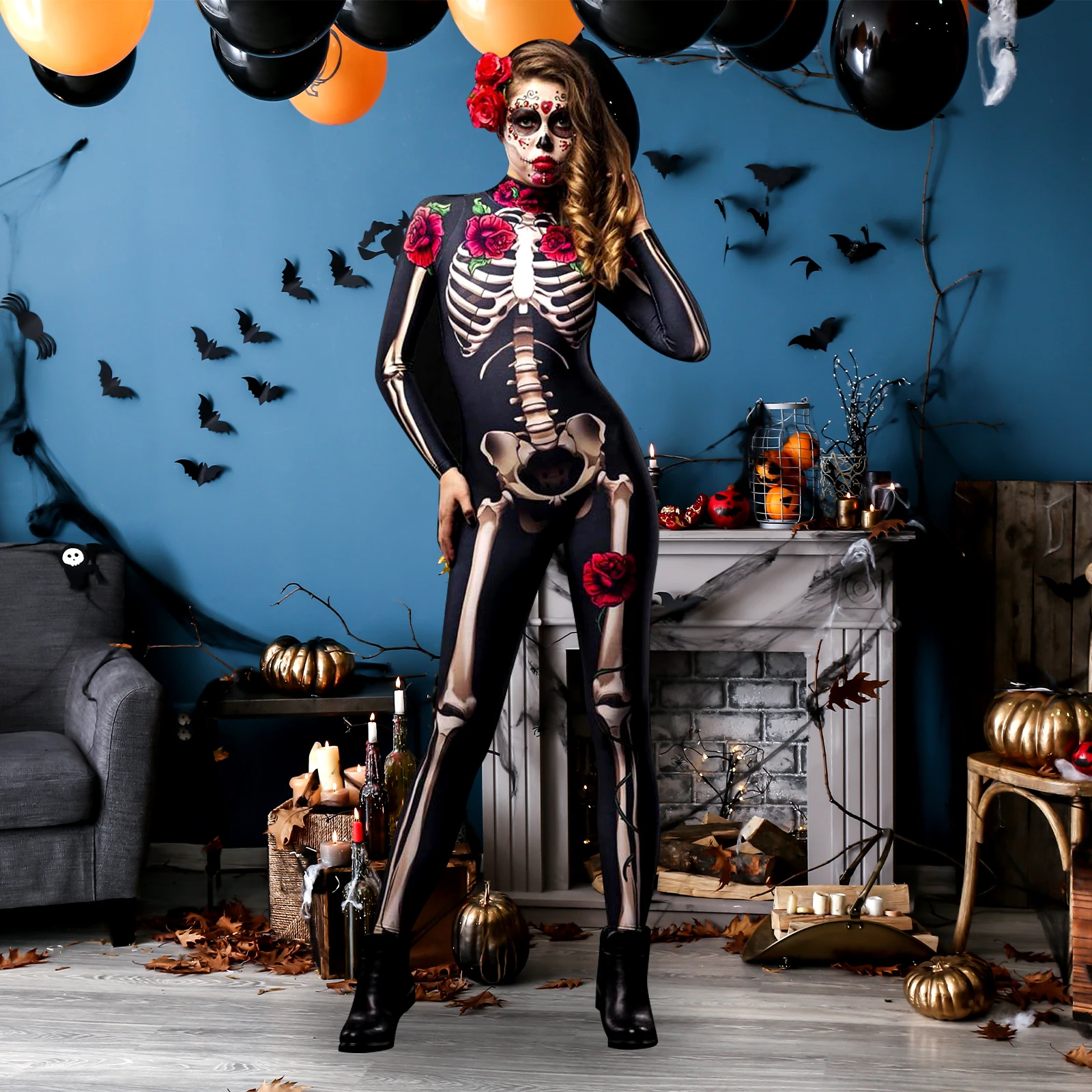 Dia de los Muertos dress-up